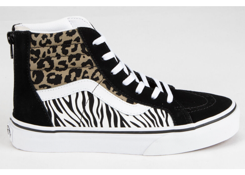 VANS Animal Mix Sk8-Hi Zip Juniors Shoes