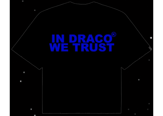 In Draco We Trust Black/Blue