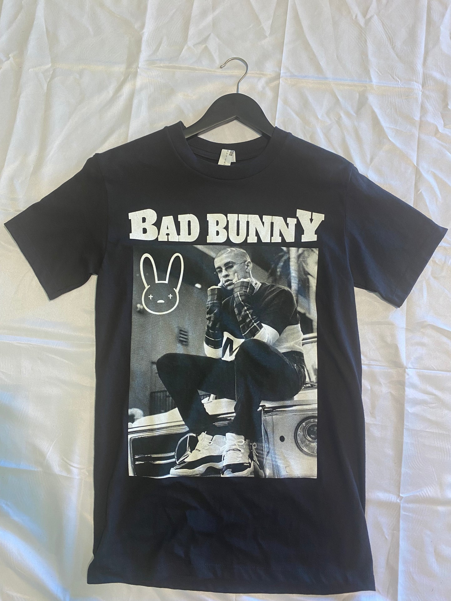 bad bunny black white