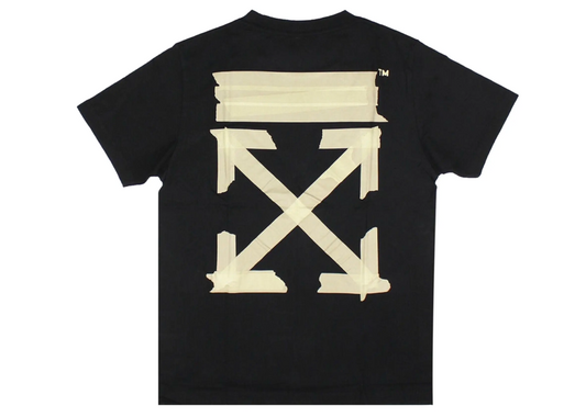 Off-White Tape Arrows T-Shirt Black/Beige