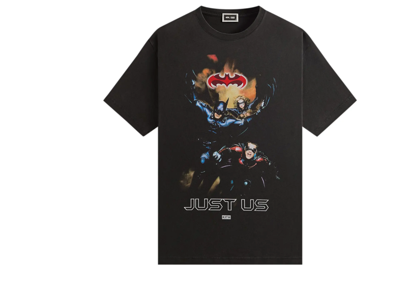 Kith x Batman Just Us Vintage Tee Black