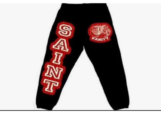 Saint Vanity Sweatpants Red