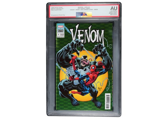 Marvel Kith 3 Venom Variant Cover Green Comic (PSA Graded AU)