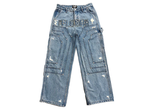 FLOOR914 TRIPLE KNEE DENIM