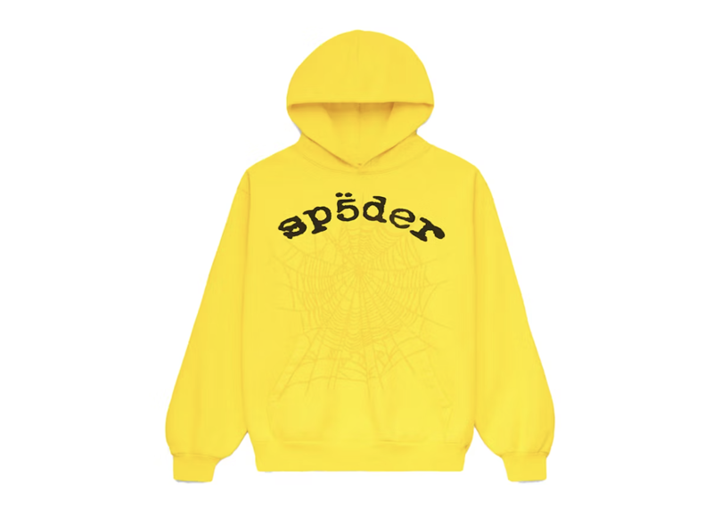 Sp5der Legacy Hoodie Yellow