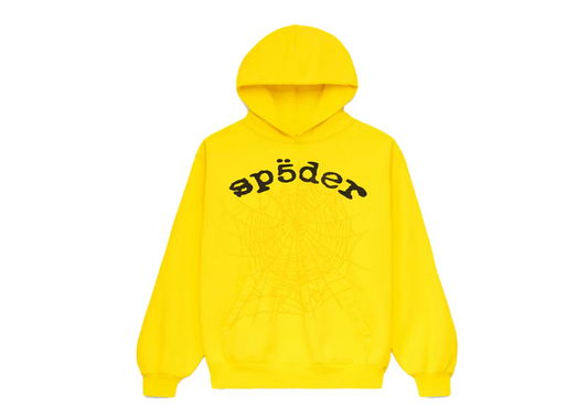 Sp5der Legacy Hoodie Yellow