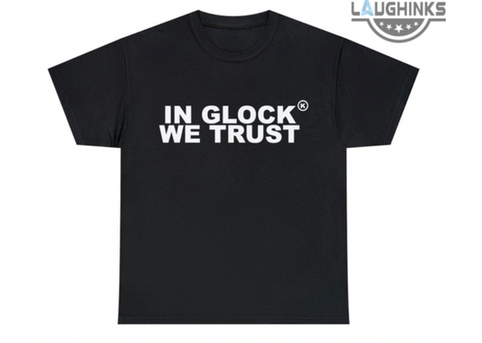 In Glock We Trust Black/White