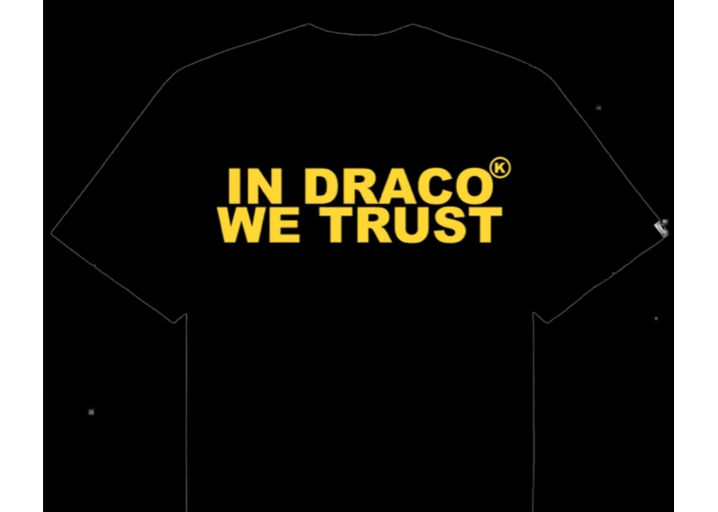 In Draco We Trust Black/Yellow