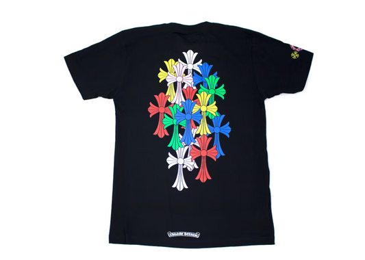 Chrome Hearts Multi Color Cross Cemetery T-shirt