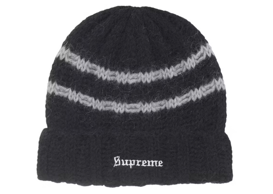 Supreme Brushed Stripe Black