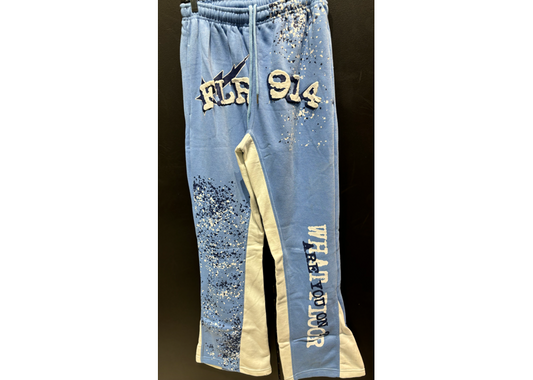 all star blue sweats