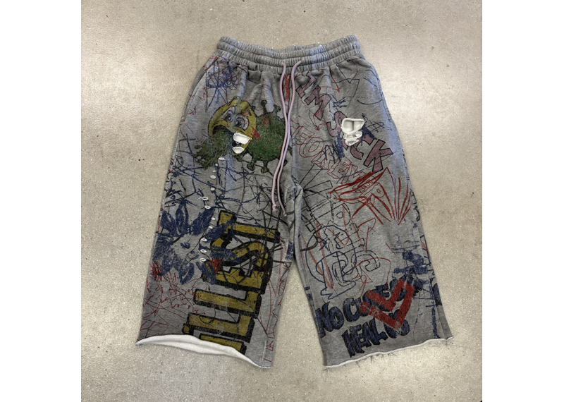 The Illest Club Scribble Shorts