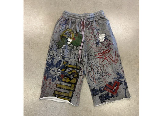 The Illest Club Scribble Shorts
