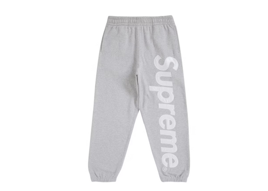 Supreme Satin Applique Sweatpant (FW24) Grey