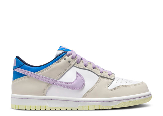 Dunk Low GS Khaki Blue Pink