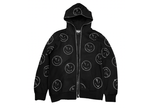 Retrovert Black Smiley Jacket