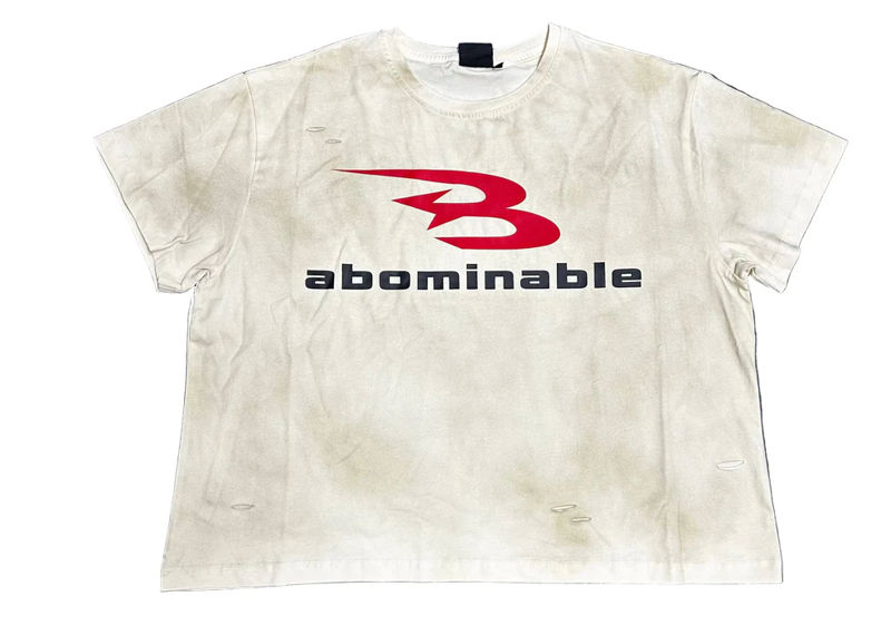 Abominable Logo Tee Cream