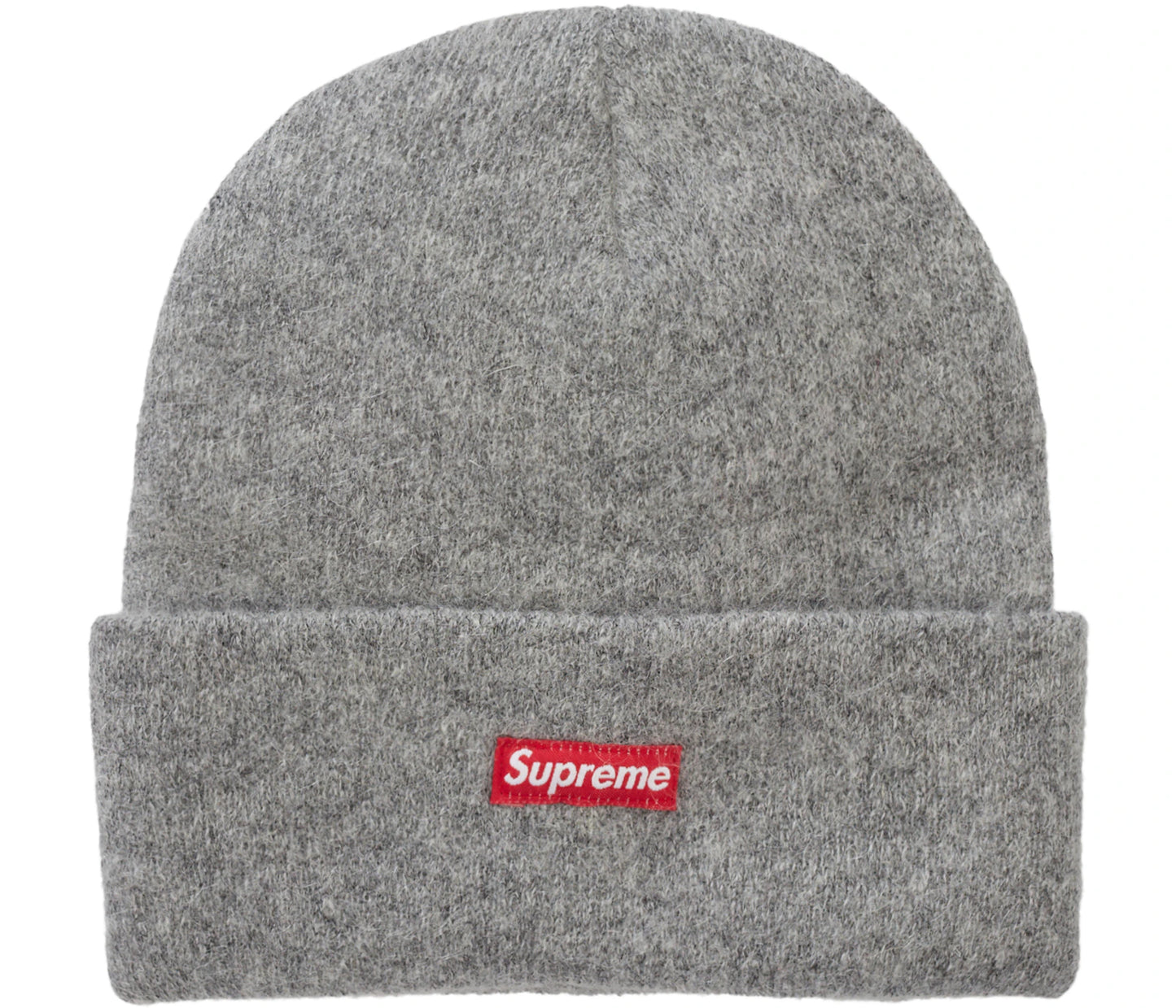 Supreme Mohair Beanie (FW23) Heather Grey