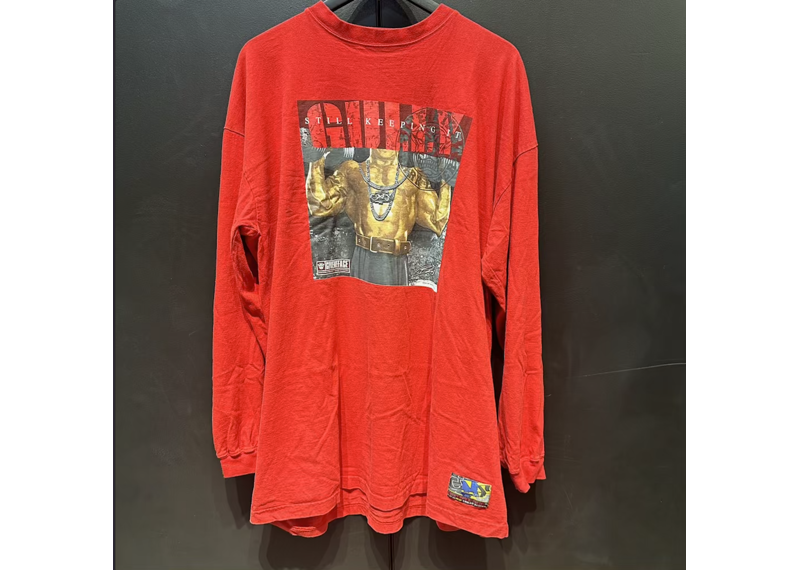 Give Me Face Red L/S Tee