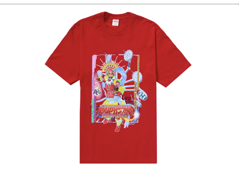 Supreme Electromagnetic Tee Red