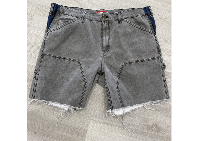 SUPREME DOUBLE KNEE SHORTS