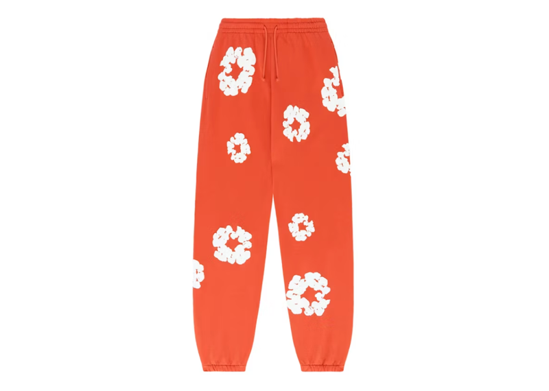 Denim Tears The Cotton Wreath Sweatpants Orange