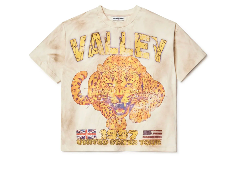 Vale Forever Cheetah Tee Cream