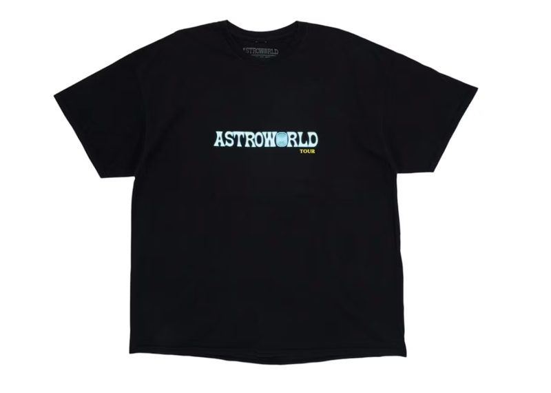 Travis Scott Astroworld Tour Tee Black