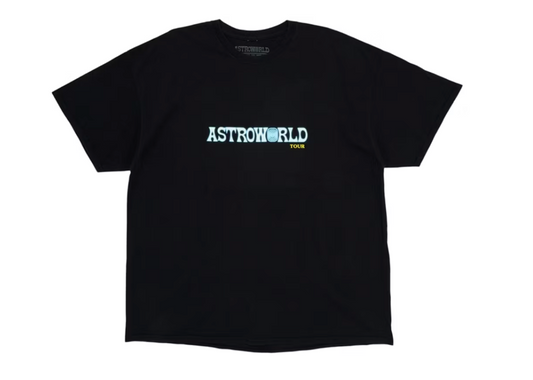Travis Scott Astroworld Tour Tee Black