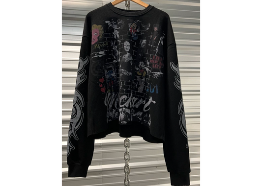 MOCK ART LONGSLEEVE BLACK