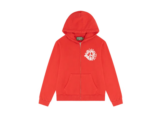 Denim Tears Denim University Zip Hoodie Red