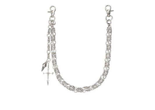 Howss Wallet Chain Silver Verge