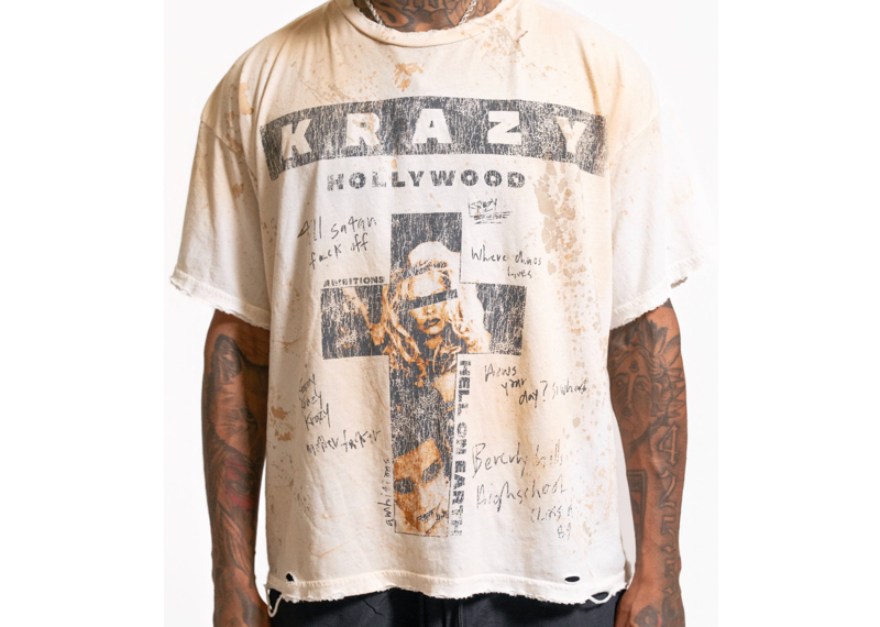 Krazy Ambitions Coffee In Hollywood Tee