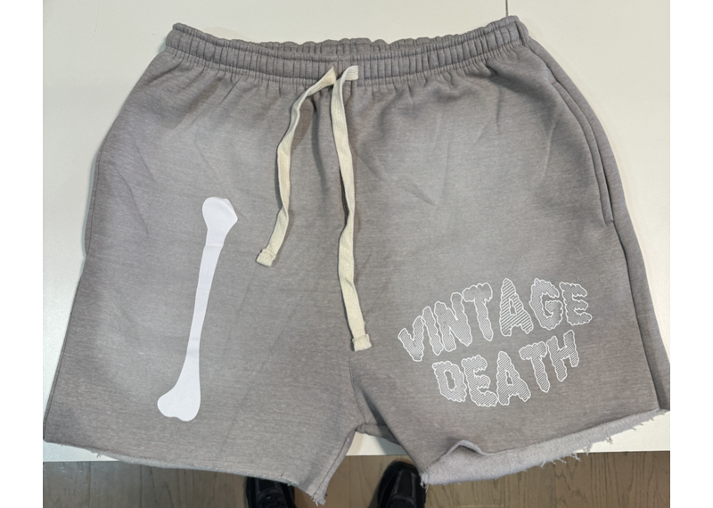 Vintage Death Grey Shorts