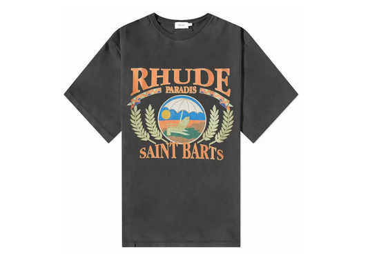 Rhude Beach Chair Tee Black