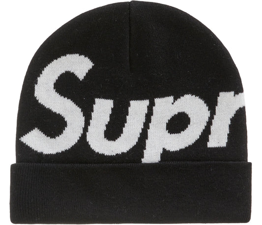 Supreme Big Logo Beanie (FW22) Black