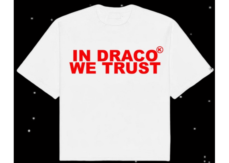 In Draco We Trust White/Red